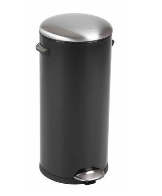 Papelera de Pedal 30L Negro EKO Belle Deluxe